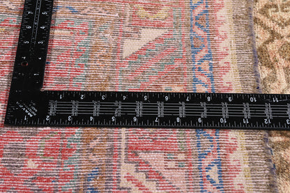 4 x 11 - Brown Antique Hamadan Rug - 61470