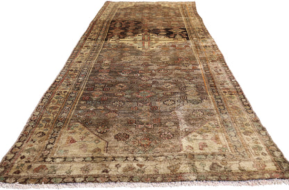 4 x 13 - Bronze Antique Hamadan Rug - 61471