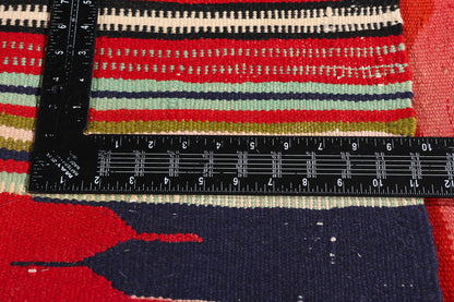 4 x 4 - Red Antique Shiraz Rug - 61472