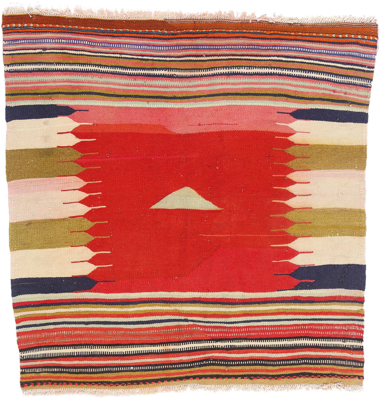 4 x 4 - Red Antique Shiraz Rug - 61472