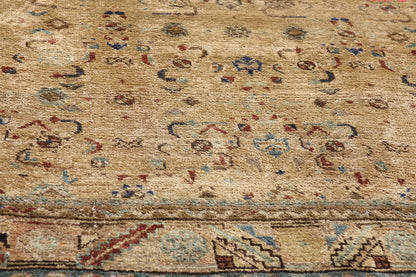 4 x 10 - Beige Antique Hamadan Rug - 61473