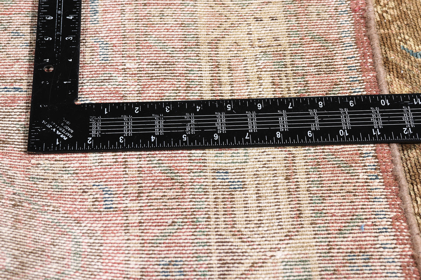 4 x 10 - Brown Antique Hamadan Rug - 61474