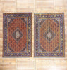 7 x 10 - Orange Vintage Tabriz Rug - 61477