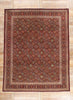 10 x 12 - Burgundy Vintage Tabriz Rug - 61476