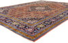 7 x 10 - Orange Vintage Tabriz Rug - 61477