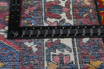 3 x 13 - Navy Blue Antique Bakhtiari Rug - 61478