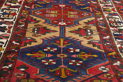 3 x 13 - Navy Blue Antique Bakhtiari Rug - 61478