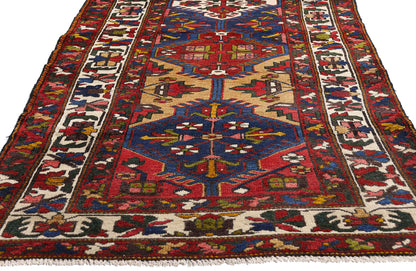 3 x 13 - Navy Blue Antique Bakhtiari Rug - 61478