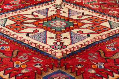 5 x 10 - Red Vintage Shiraz Rug - 61481