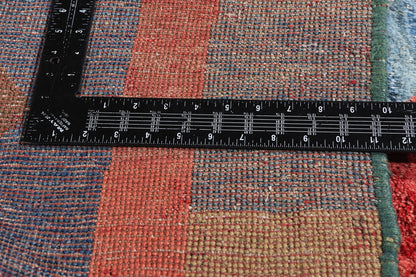 6 x 9 - Light Blue Vintage Gabbeh Rug - 61482