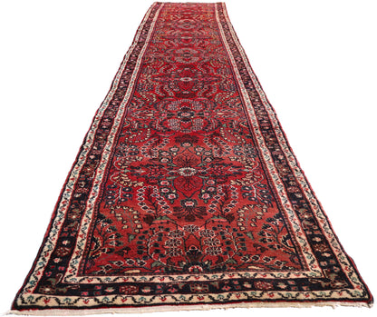 3 x 17 - Red Vintage Lilihan Rug - 61483