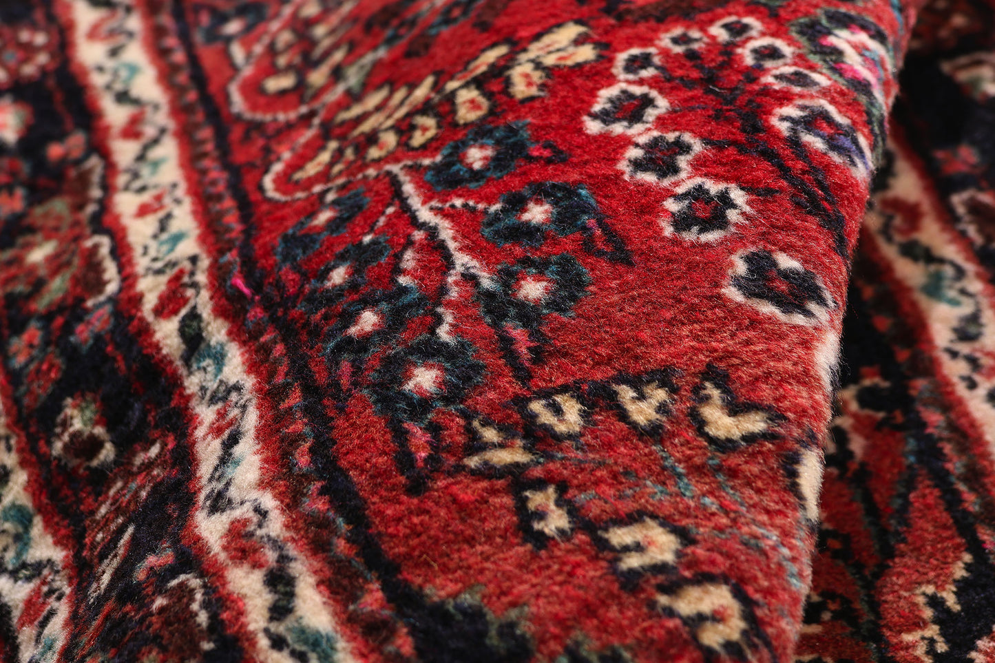 3 x 17 - Red Vintage Lilihan Rug - 61483