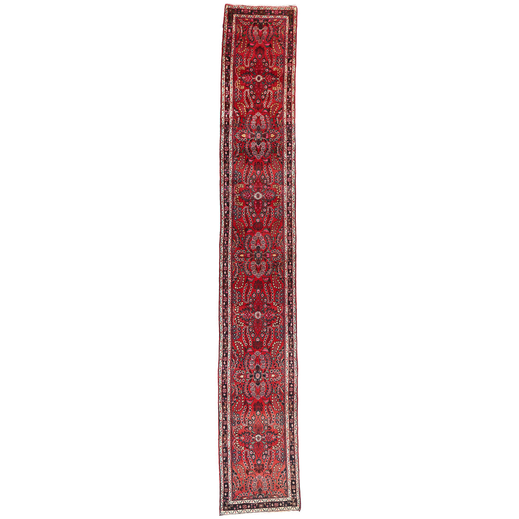 3 x 17 - Red Vintage Lilihan Rug - 61483