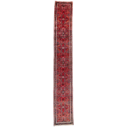 3 x 17 - Red Vintage Lilihan Rug - 61483