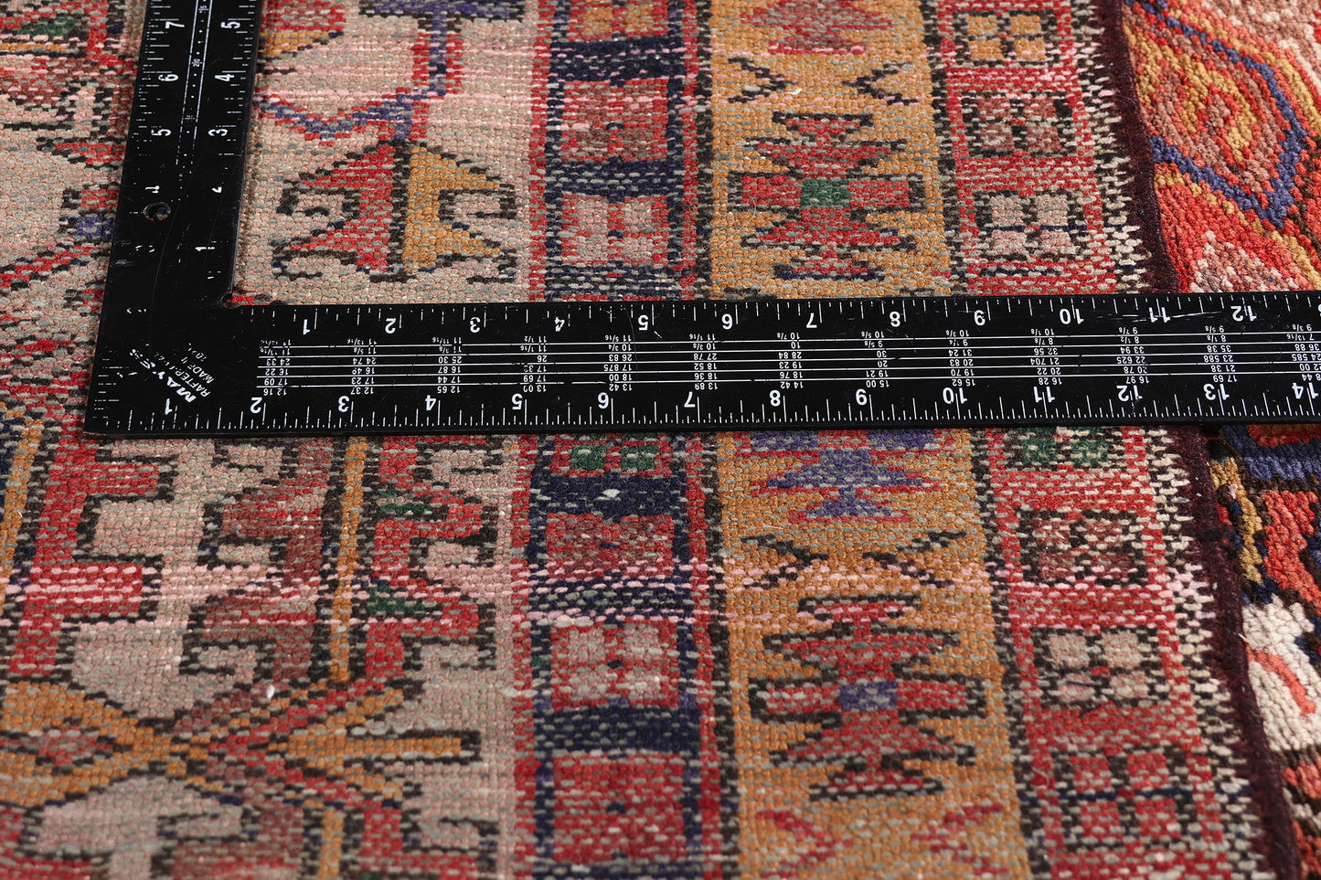 3 x 10 - Ivory Vintage Heriz Rug - 61488