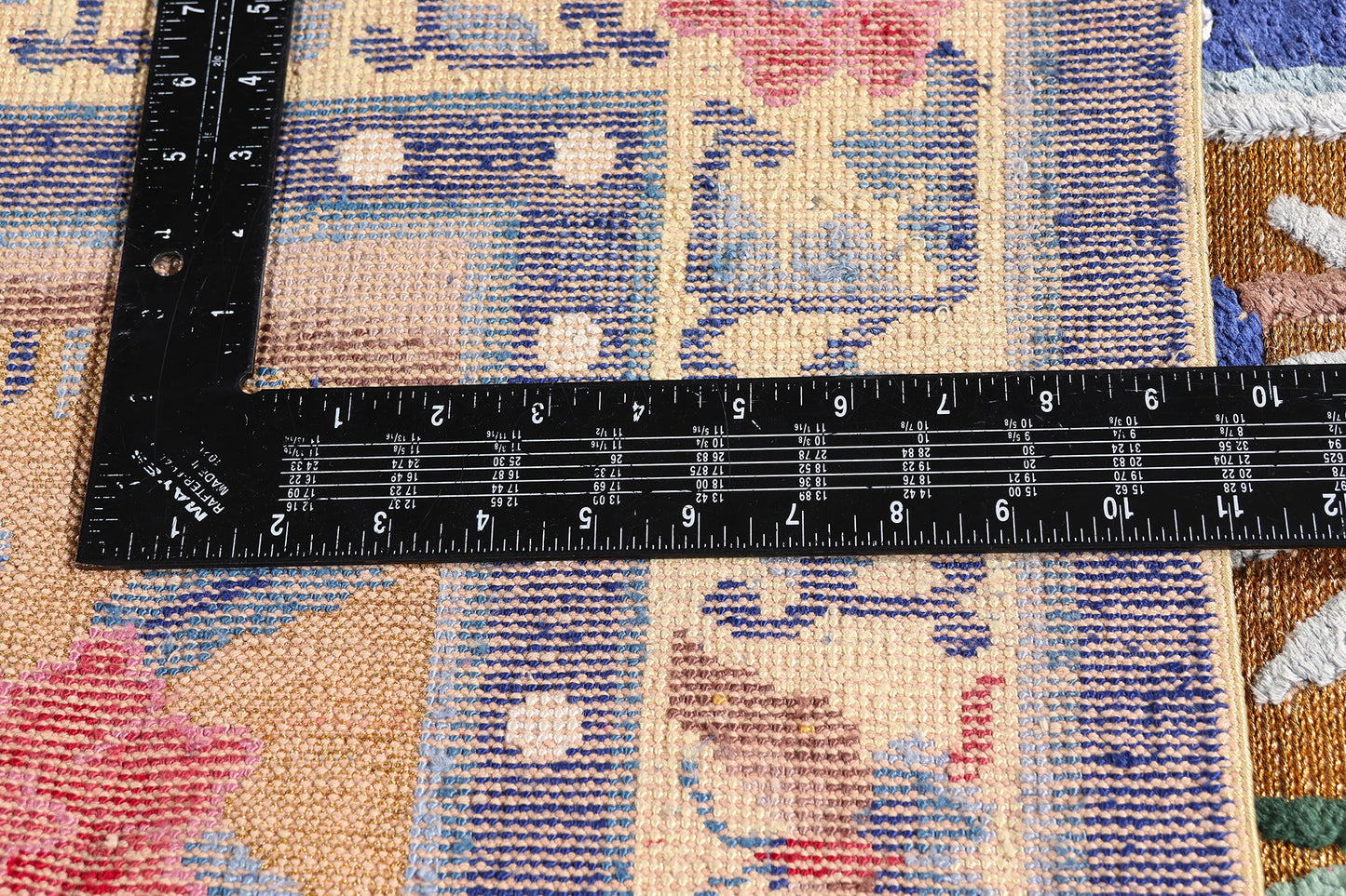 3 x 4 - Gold Antique Peking Rug - 61489