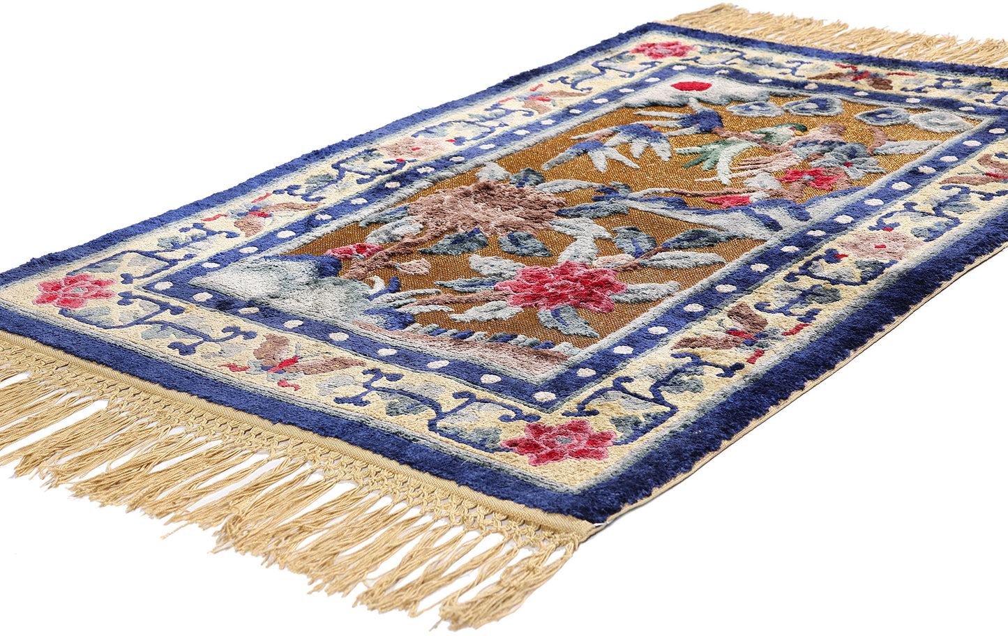 3 x 4 - Gold Antique Peking Rug - 61489