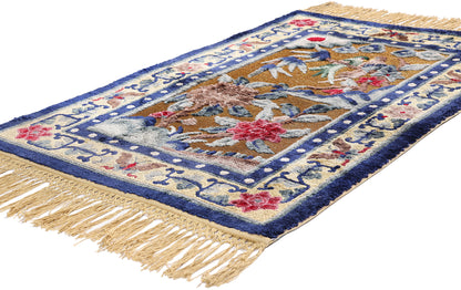 3 x 4 - Gold Antique Peking Rug - 61489