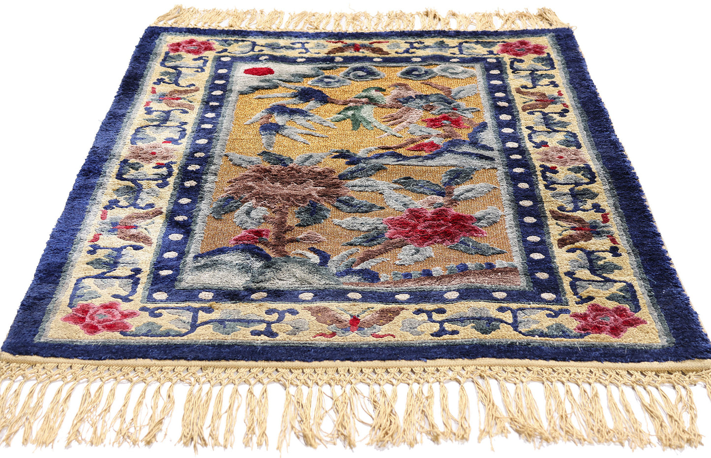 3 x 4 - Gold Antique Peking Rug - 61489