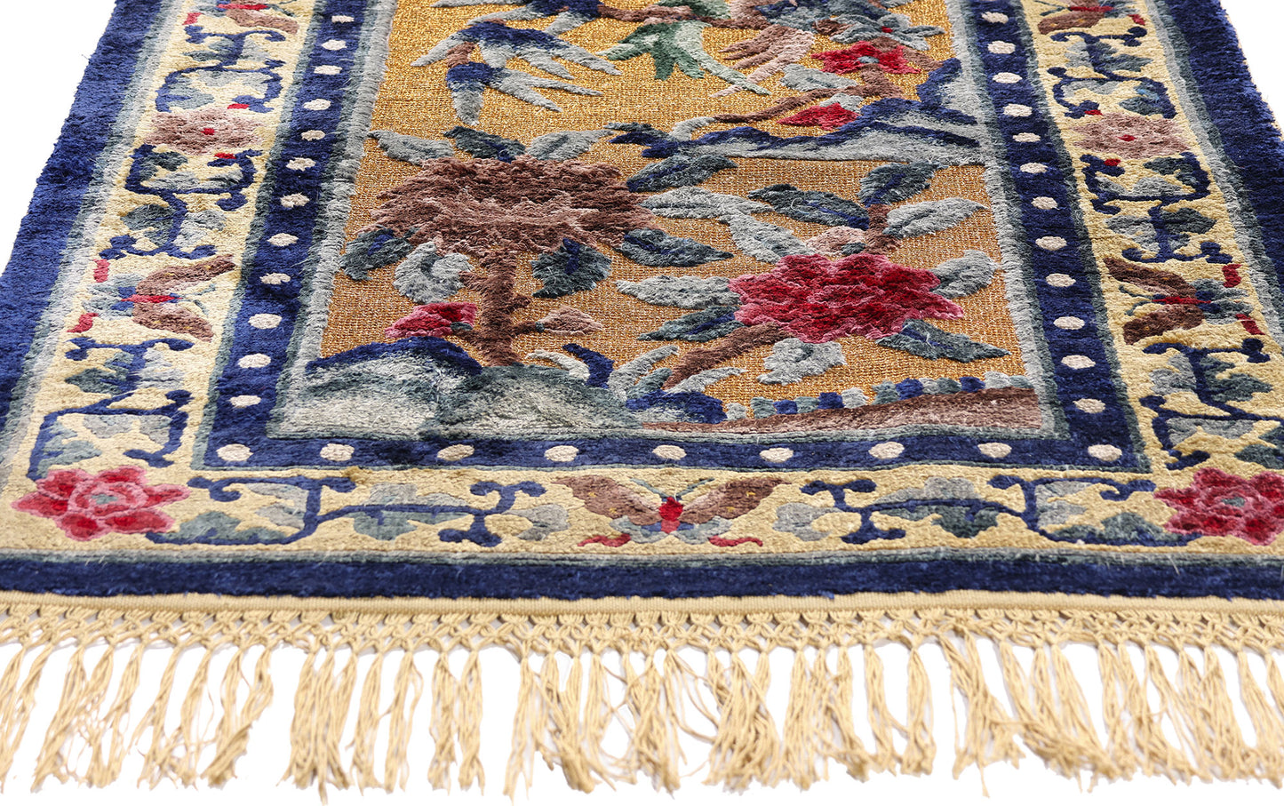 3 x 4 - Gold Antique Peking Rug - 61489