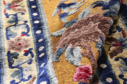 3 x 4 - Gold Antique Peking Rug - 61489