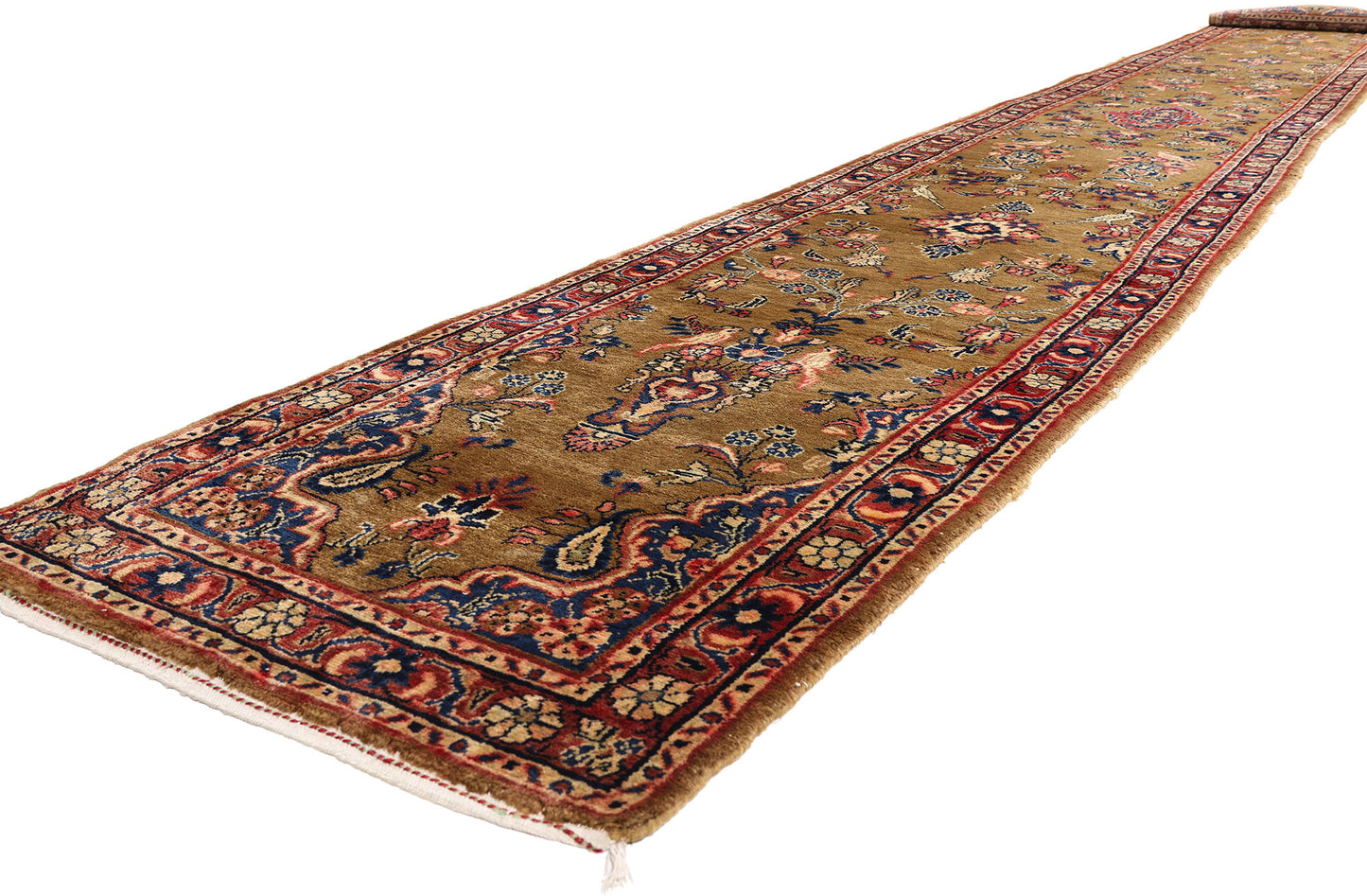 3 x 23 - Brown Antique Lilihan Rug - 61498