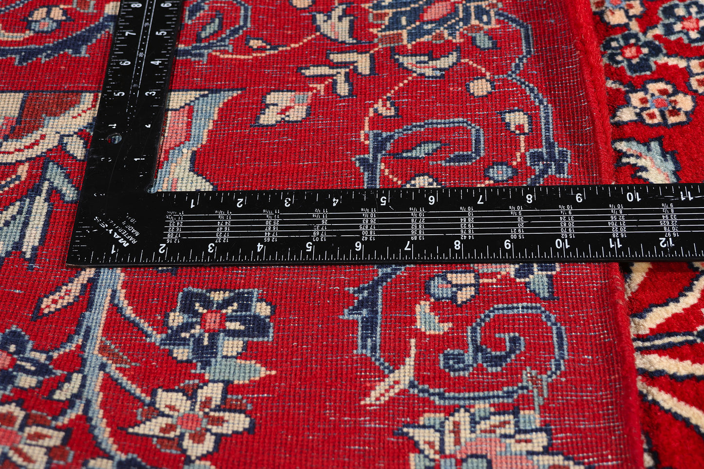 3 x 20 - Red Antique Sarouk Rug - 61499