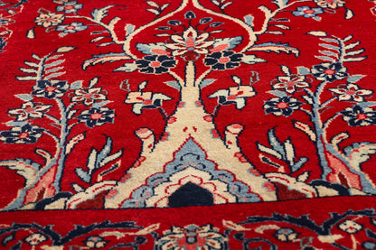 3 x 20 - Red Antique Sarouk Rug - 61499