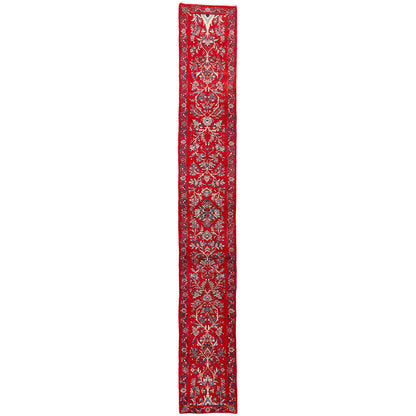 3 x 20 - Red Antique Sarouk Rug - 61499