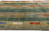 8 x 9 - Green Vintage Gabbeh Rug - 61505