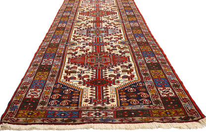3 x 28 - Ivory Vintage Shiraz Rug - 61506