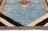 4 x 6 - Light Blue Vintage Gabbeh Rug - 61511