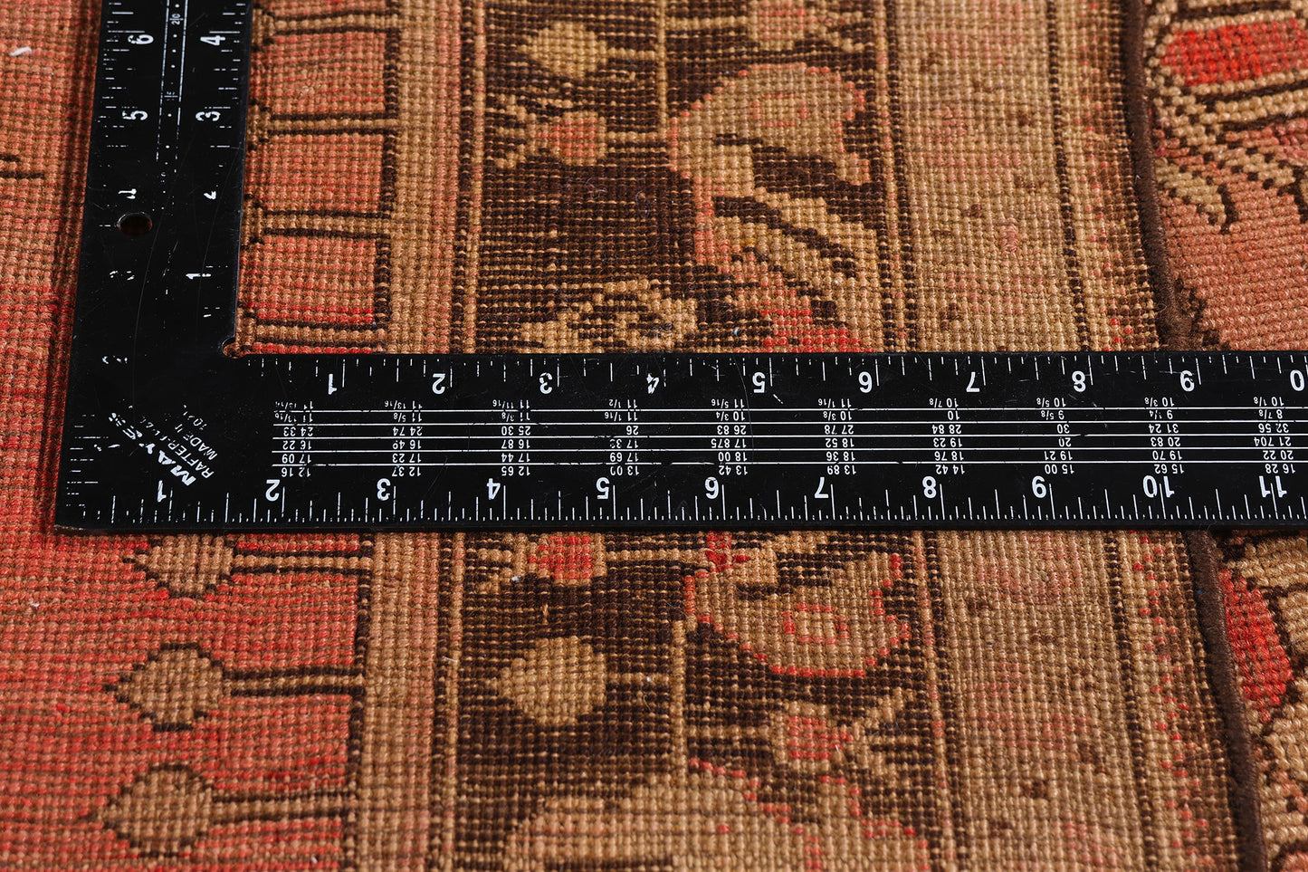 4 x 6 - Orange Antique Karabakh Rug - 61513