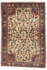 3 x 4 - Ivory Vintage Heriz Rug - 61515
