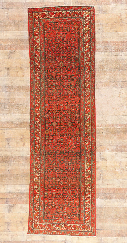 3 x 11 - Brown Antique Malayer Rug - 61516