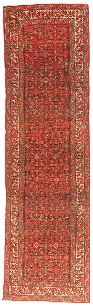 3 x 11 - Brown Antique Malayer Rug - 61516