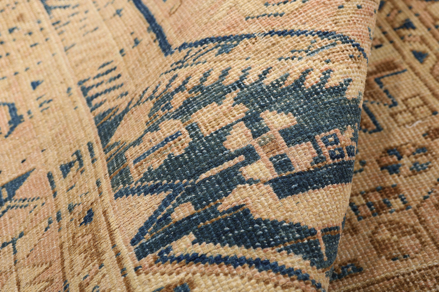 3 x 10 - Multicolor Vintage Heriz Rug - 61522