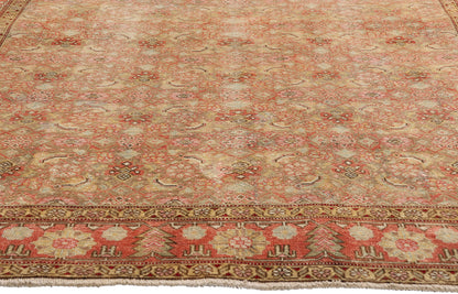 5 x 9 - Gray Antique Tabriz Rug - 61524