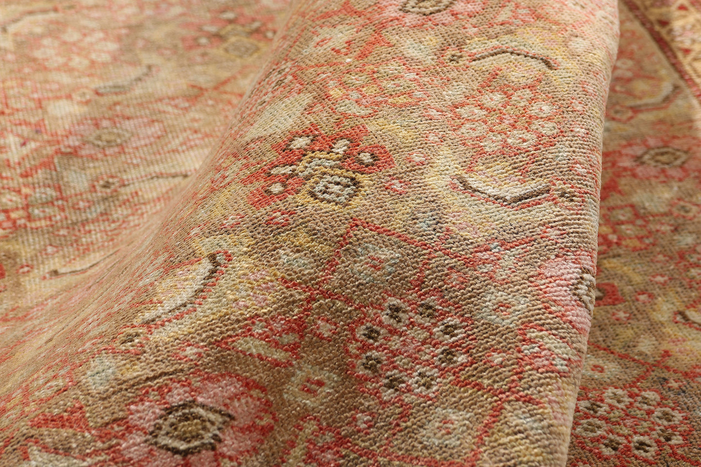 5 x 9 - Gray Antique Tabriz Rug - 61524