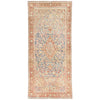 4 x 9 Blue Antique Persian Mahal Rug 61526