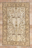 4 x 7 - Ivory Vintage Qum Rug - 61527