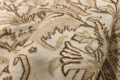 4 x 7 - Ivory Vintage Qum Rug - 61527