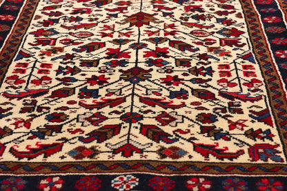 3 x 13 - Ivory Vintage Heriz Rug - 61532