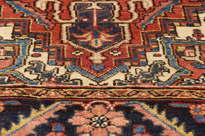 3 x 4 - Rust Vintage Heriz Rug - 61533