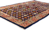 4 x 7 - Navy Blue Antique Peking Rug - 61535