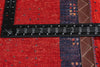 3 x 4 - Red Vintage Gabbeh Rug - 61536