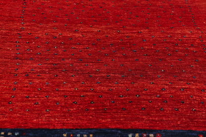 3 x 4 - Red Vintage Gabbeh Rug - 61536