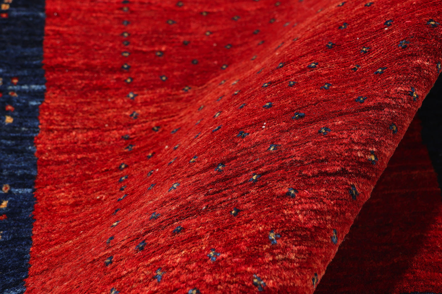 3 x 4 - Red Vintage Gabbeh Rug - 61536