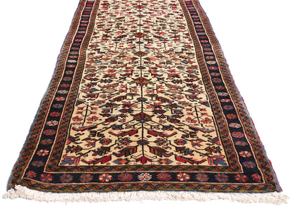 3 x 13 - Ivory Vintage Heriz Rug - 61540