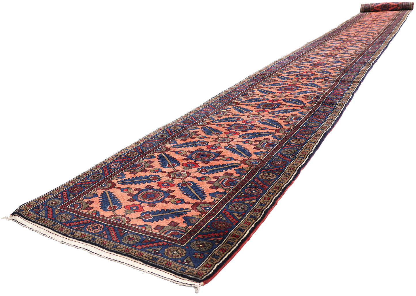 3 x 26 - Pink Vintage Lilihan Rug - 61541